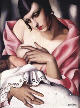 Tamara de Lempicka œuvres - maternité 1928 contemporain Tamara de Lempicka